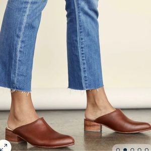 Nisolo - leather Mariella mule - size 8.5